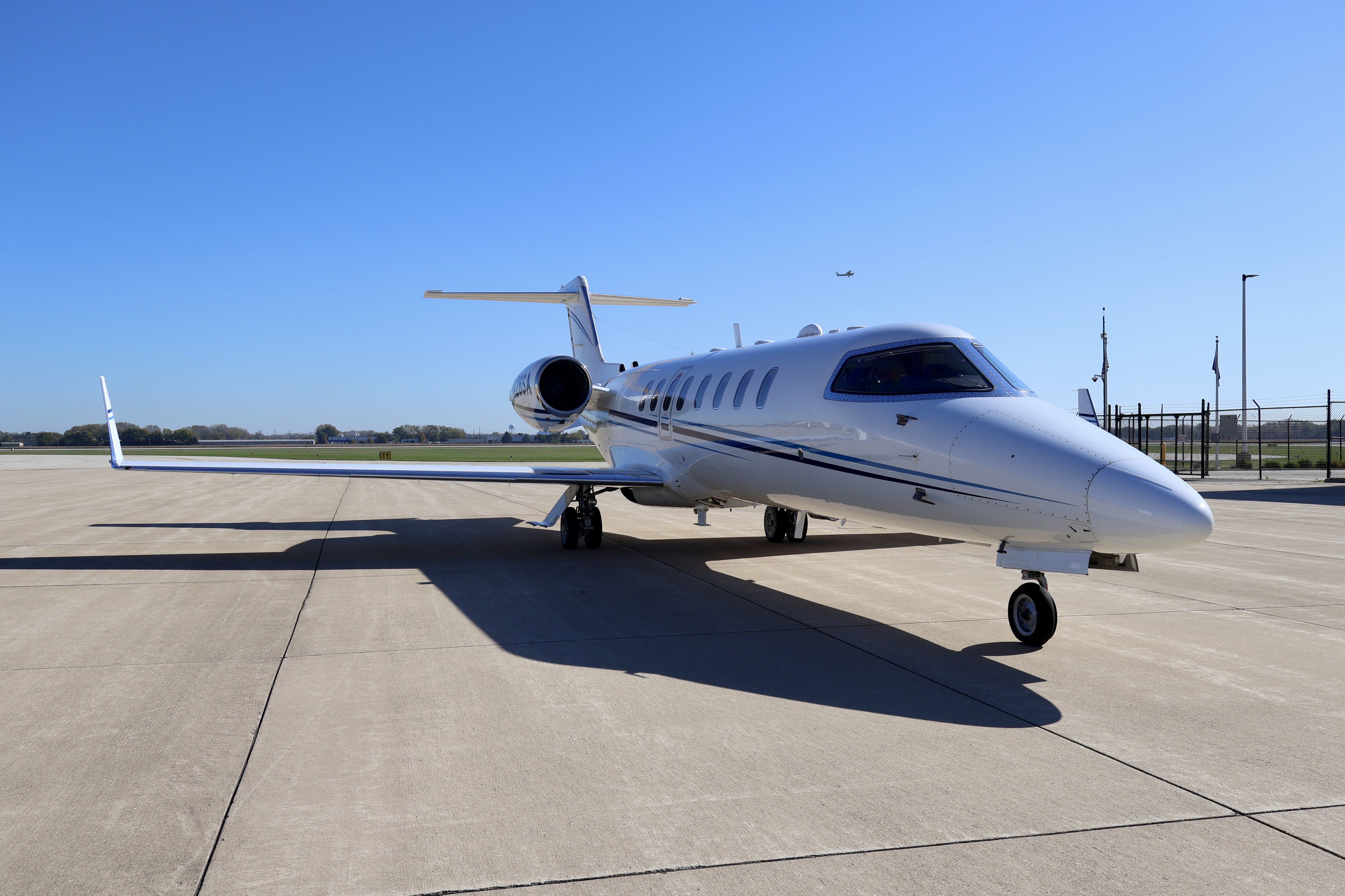 Learjet 45XR front angle